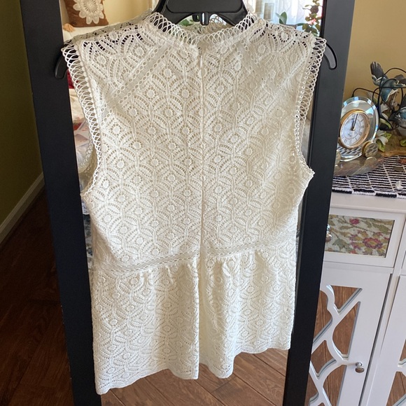 VERONICA BEARD Edie crocheted top - Picture 6 of 8
